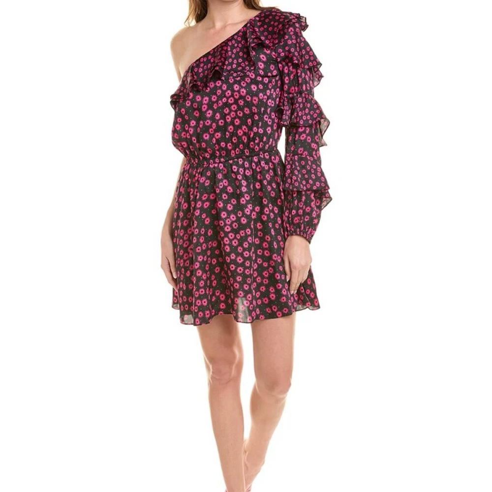 THE KOOPLES DAISY DOTS MINI DRESS SIZE 1 US S